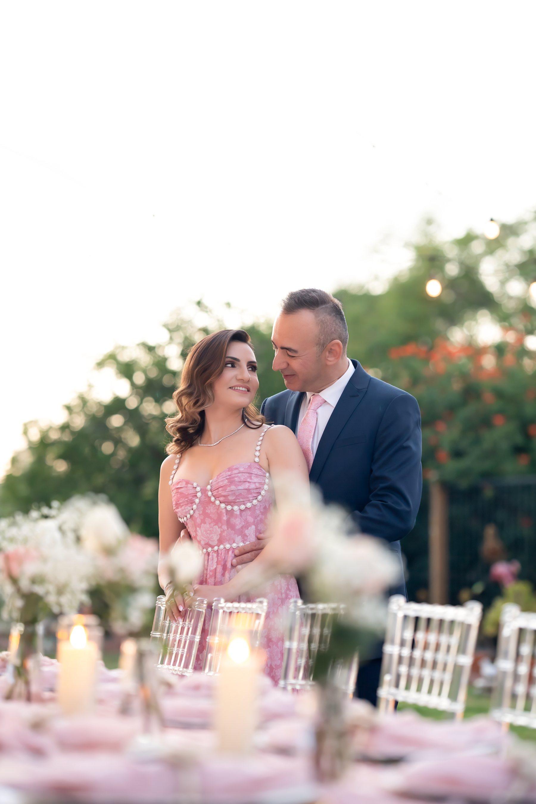 May & Luay on their wedding day